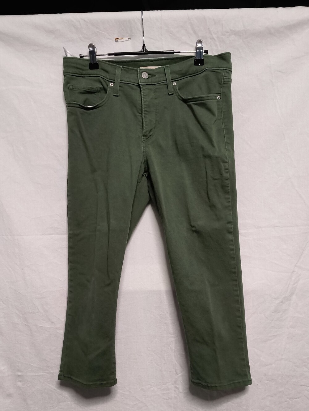 Levi 311 Women's Slim Straight Jeans in Olive Green
